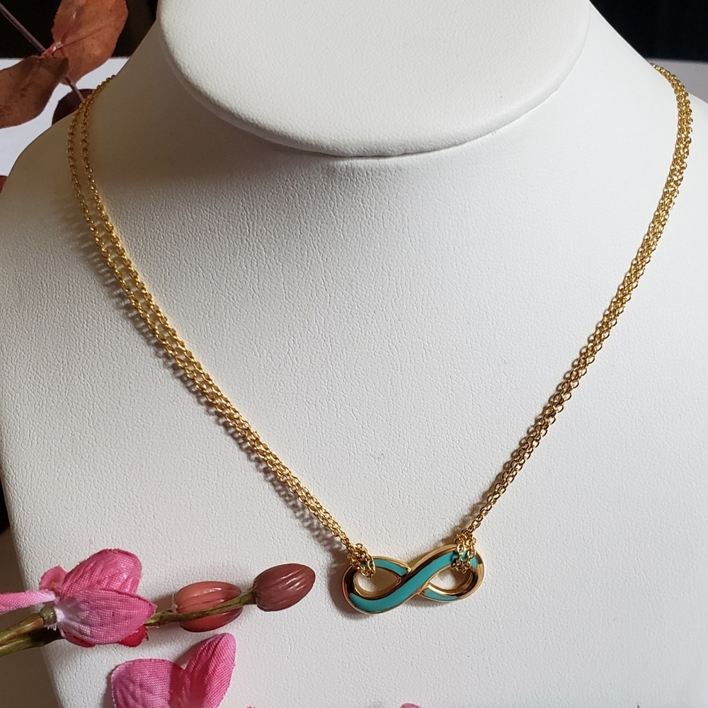 Infinity Necklace with Multi Chain